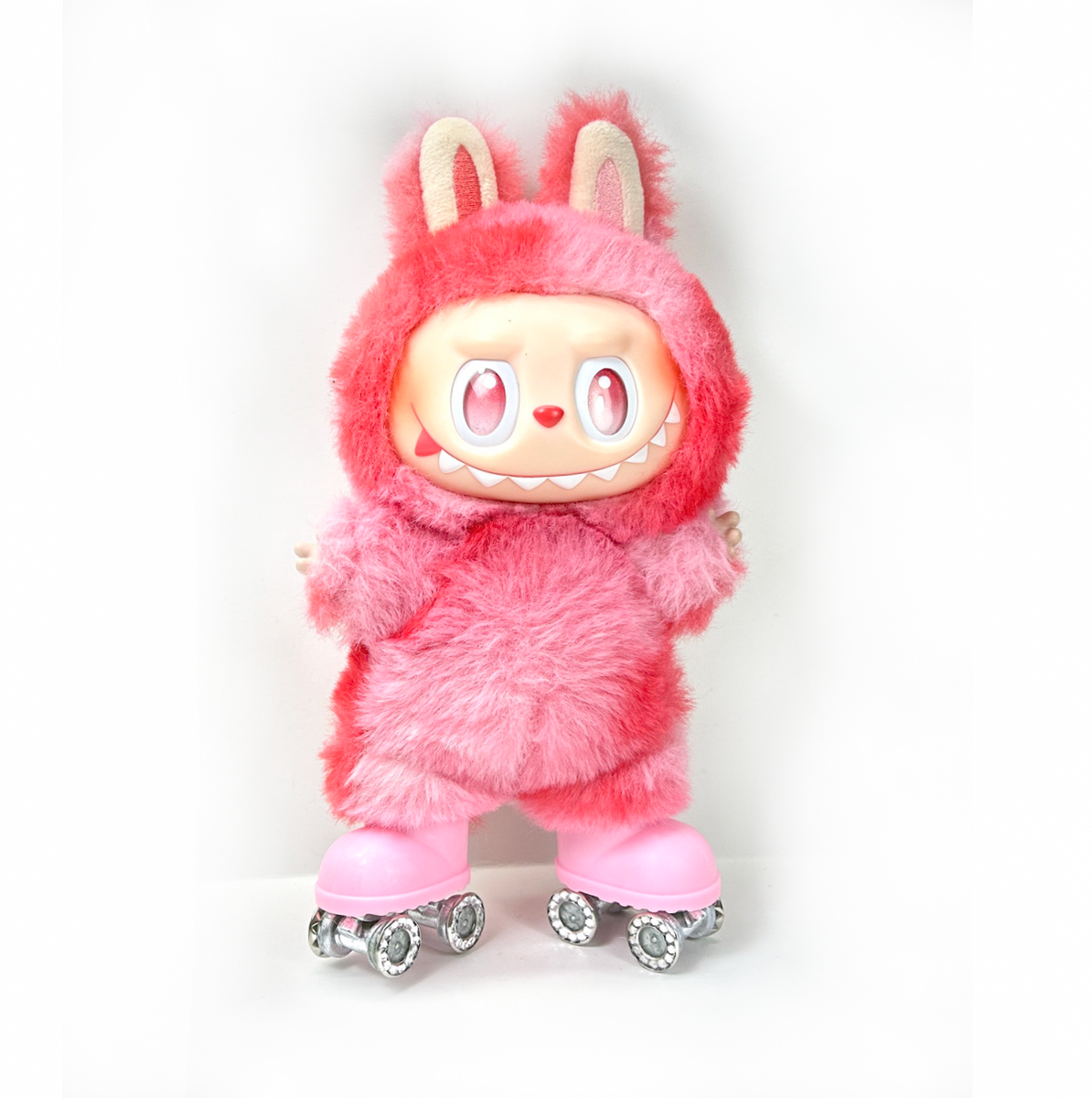 La Bubu Roller Skates - Metal Wheels, Pink Bling *SKATES ONLY