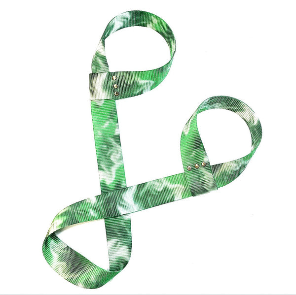 Green Swirl, Adjustable Roller Skate Leash