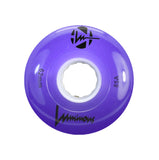 85A PURPLE Luminous LED Quad Light Up Skate Wheels, Set of 4