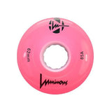 85A PINK Luminous LED Quad Light Up Skate Wheels, Set of 4