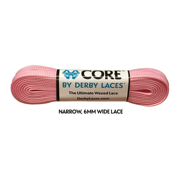 Light Pink CORE Laces (Narrow 6MM), Pair