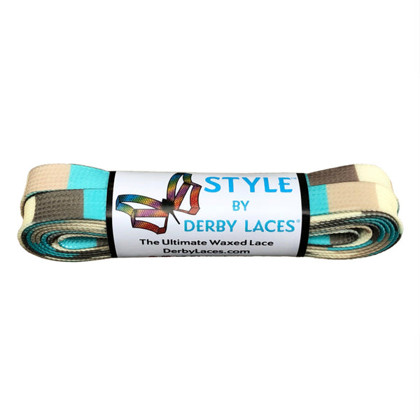 Cool Color Block Skate Laces, Pair