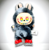 Labubu Inline Skates, Mini Rollerblades for Labubu Doll, Removable skates, Red *Skates Only, DOLL NOT INCLUDED
