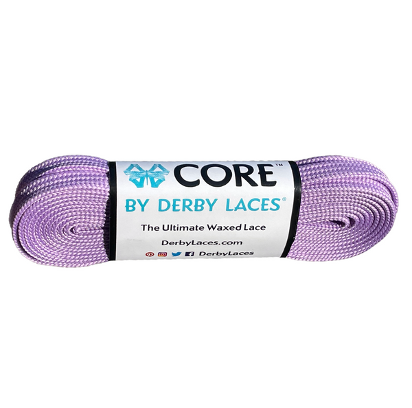 Lilac CORE Laces (Narrow 6MM), Pair