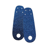 Dark Blue Glitter Roller Skate Toe Guards (Pair)