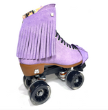 Lilac Suede Fringe for Roller Skates, Pair *ONLY COMPATIBLE with SPECIFIC Brands/Sizes in the dropdown menu*
