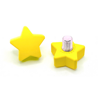 TWINKLE TOES Star Toe Stops, STARRY NIGHT YELLOW (Pair)