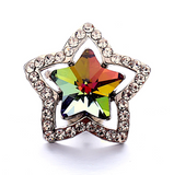 Snap Charms: Rainbow Star, Interchangeable Shoelace Charm & Roller Skate Accessory