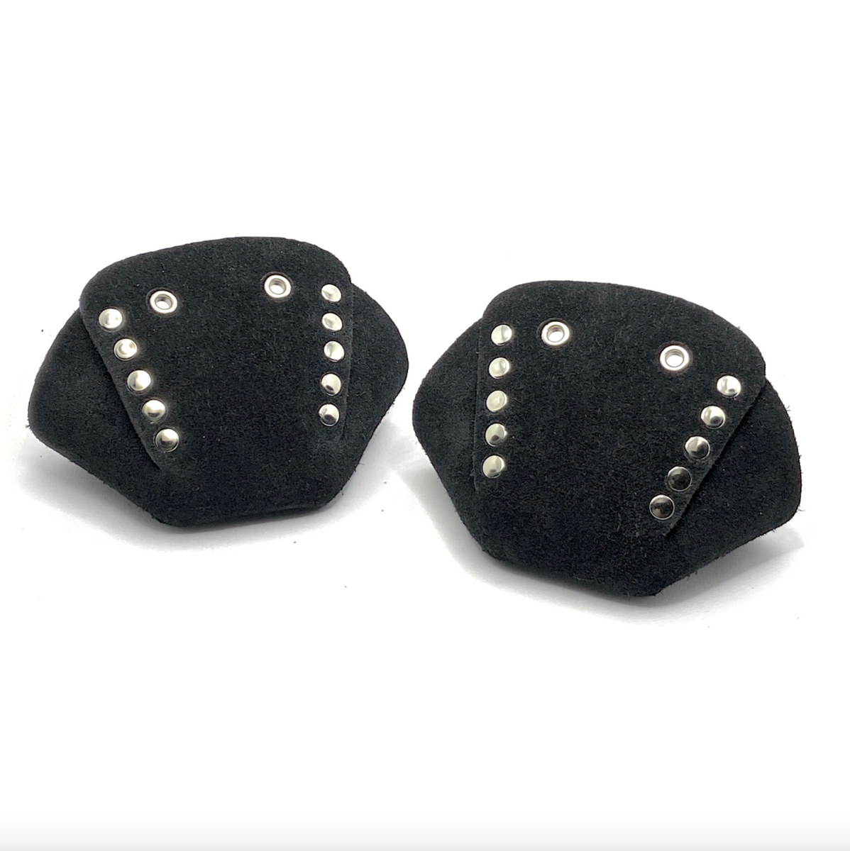 Black Suede Roller Skate Toe Caps ROLLERSTUFF