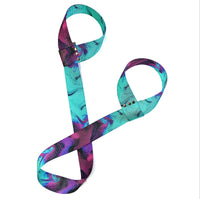 Mermaid Swirl (Purple/Teal), Adjustable Roller Skate Leash