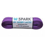 Purple SPARK Metallic Roller Skate Laces, Pair