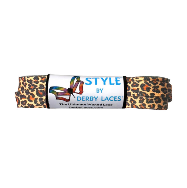 Leopard Print Skate Laces, Pair