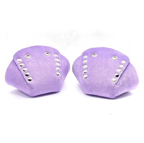 Lilac Suede Roller Skate Toe Caps (Moxi Lilac Shade)