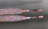 Rainbow Mirage SPARK Metallic Roller Skate Laces, Pair