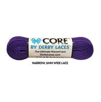 Purple CORE Laces (Narrow 6MM), Pair