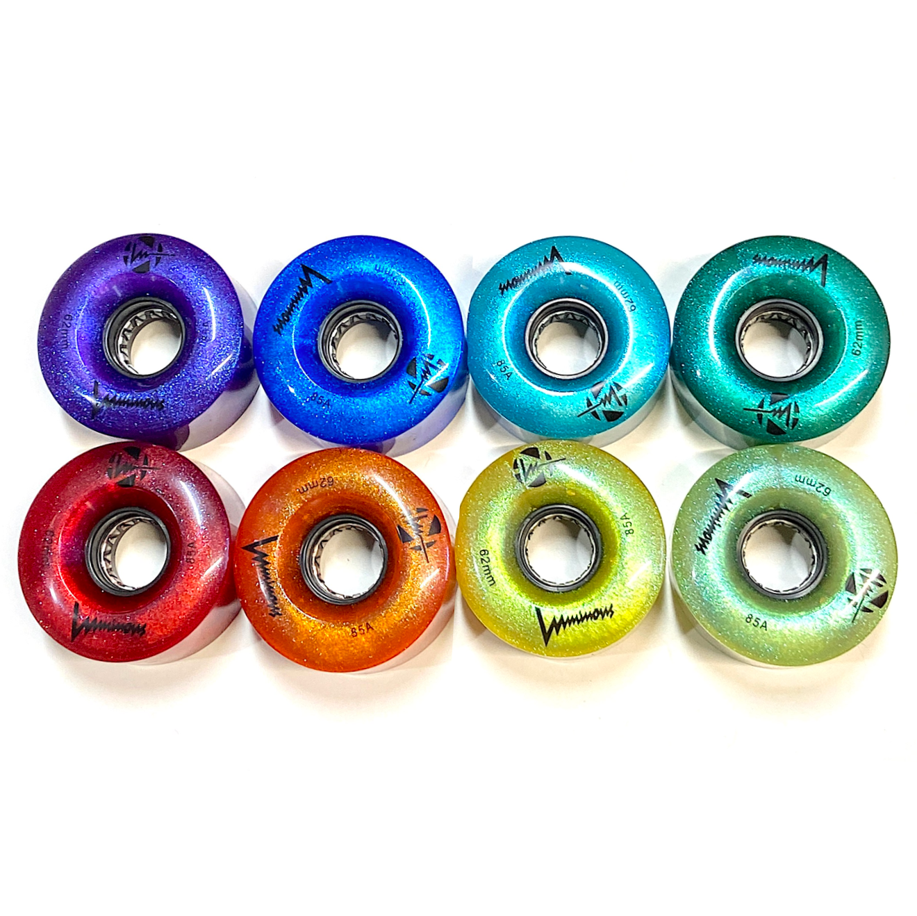 85A RAINBOW Glitter Professionally Dyed Luminous Light-Up