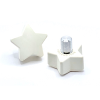 TWINKLE TOES Star Toe Stops, OY-STAR PEARL WHITE (Pair)